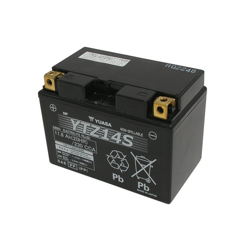 YTZ14S BATERÍA Triumph XRX 2015+ YUASA