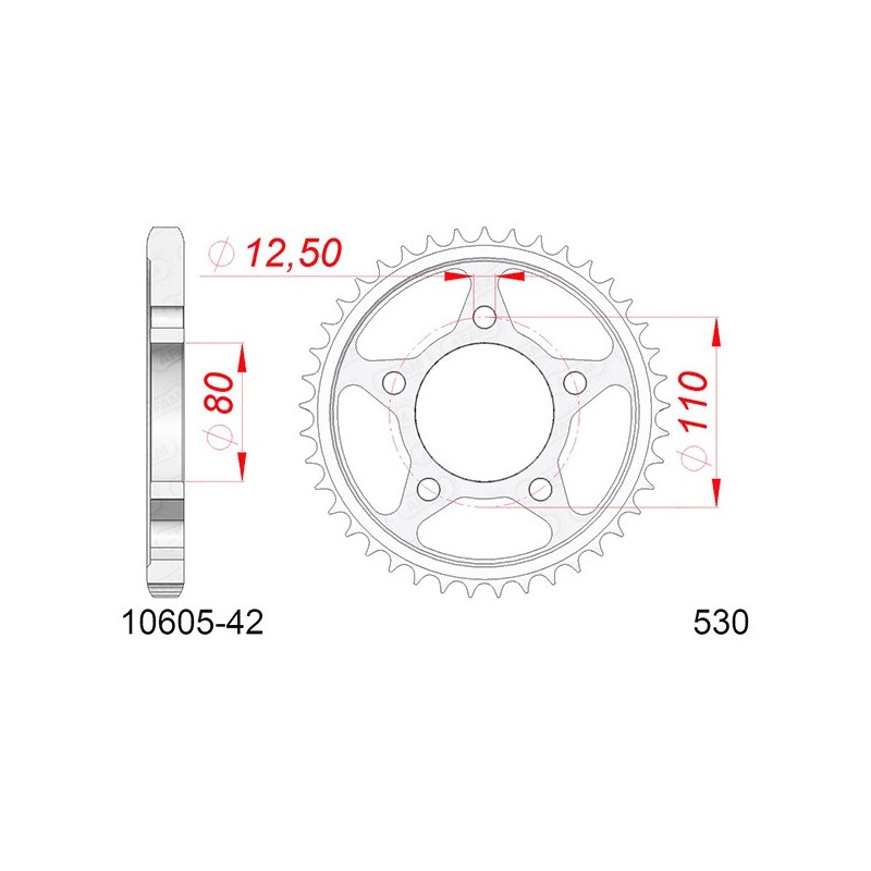 10605:42 Triumph Daytona MK 2 1993+ AFAM