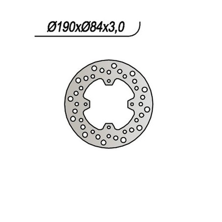757 DISCO FRENO POST. Yamaha YZ LW 2002+ NG
