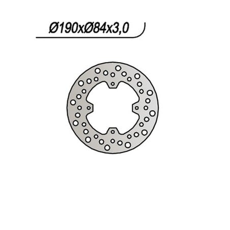 757 REAR BRAKE DISC Yamaha YZ SW 2002+ NG