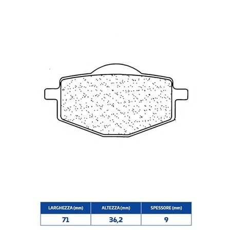 3008SC FRONT BRAKE PAD 3008SC Yamaha DT LC YPVS 1985+ CL BRAKES