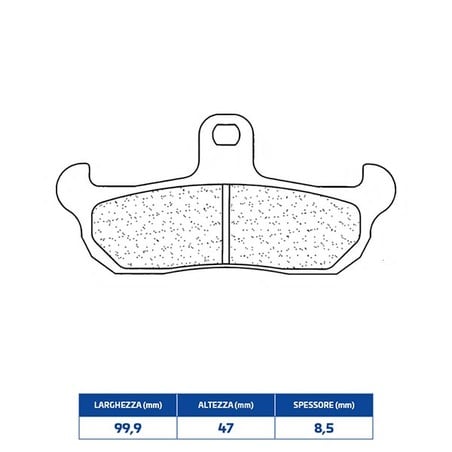 2400EN10 FRONT BRAKE PAD 2400EN10 Yamaha DT T N R 1989+ CL BRAKES