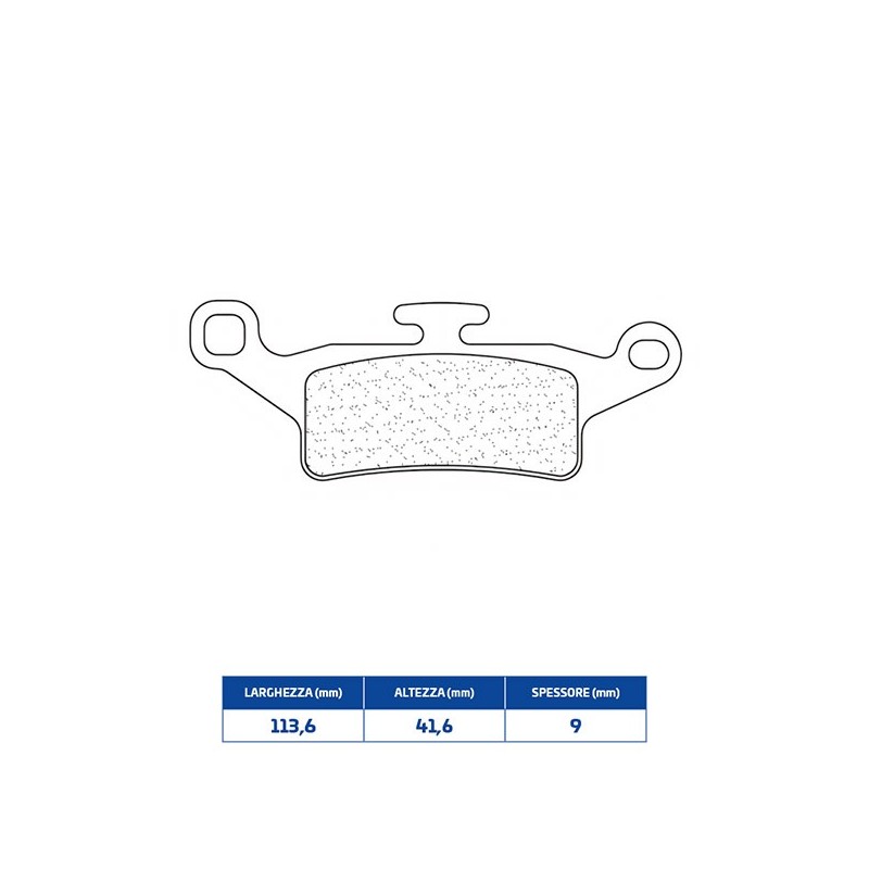 3098MSC PLAQUETTE DE FREIN AVANT 3098MSC Yamaha YW BWS 2010+ CL BRAKES