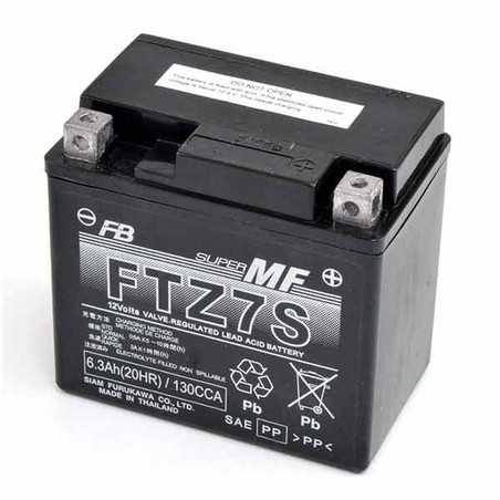 FTZ7S DRUMS Yamaha WR R 2008+ FURUKAWA BATTERY