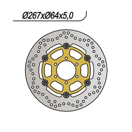 162 FRONT BRAKE DISC Yamaha XV Virago 1989+ NG
