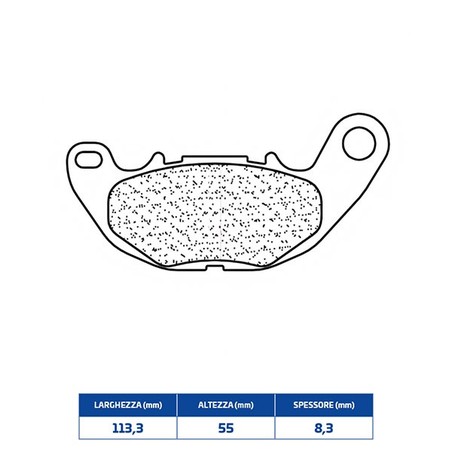3114MSC PLAQUETTE DE FREIN AVANT 3114MSC Yamaha CZD A X Max 2017+ CL BRAKES