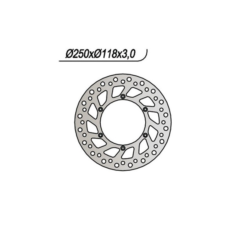 675 FRONT BRAKE DISC Yamaha WR F 1998+ NG