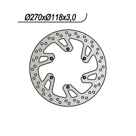 719 FRONT BRAKE DISC Yamaha WR F 1998+ NG