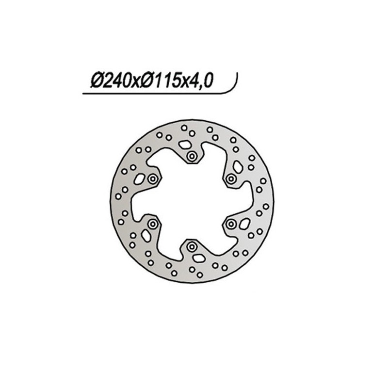 372 DISQUE DE FREIN ARRIERE Yamaha YZ F 1998+ NG