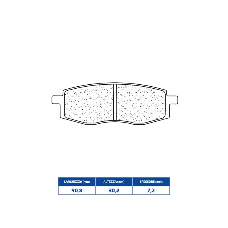 2792S4 FRONT BRAKE PAD 2792S4 Yamaha YZ 1985+ CL BRAKES