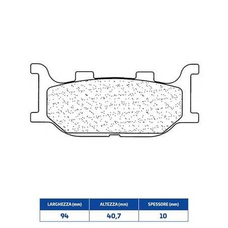 3025MSC FRONT BRAKE PAD DX-SX 3025MSC Yamaha XP T Max 2004+ CL BRAKES
