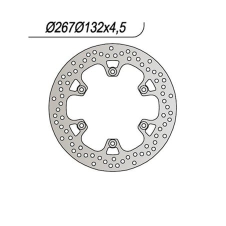 1032 REAR BRAKE DISC Yamaha XP T Max 2008+ NG