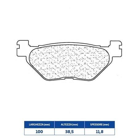3061MSC REAR BRAKE PAD 3061MSC Yamaha XP D A T Max DX ABS 2017+ CL BRAKES