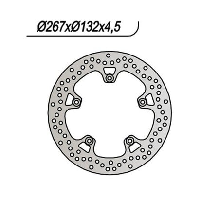 1081 FRONT BRAKE DISC DX-SX Yamaha XP D A T Max DX ABS 2017+ NG
