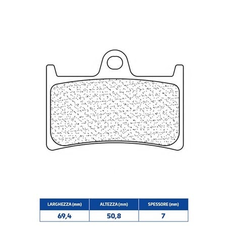 3091MSC PASTILLA DE FRENO DELANTERA DX-SX 3091MSC Yamaha XP E A T Max ABS 2017+ CL BRAKES