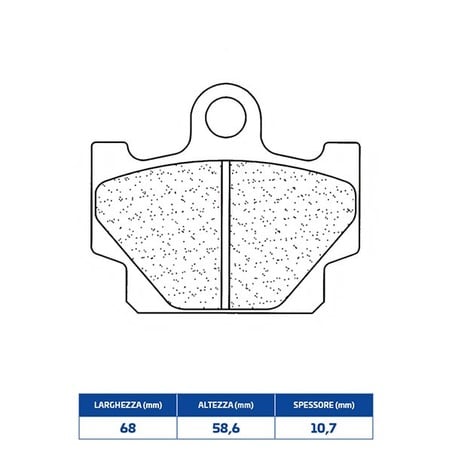 2802A3+ PLAQUETTE DE FREIN AVANT 2802A3+ Yamaha XZ R Vision 1982+ CL BRAKES
