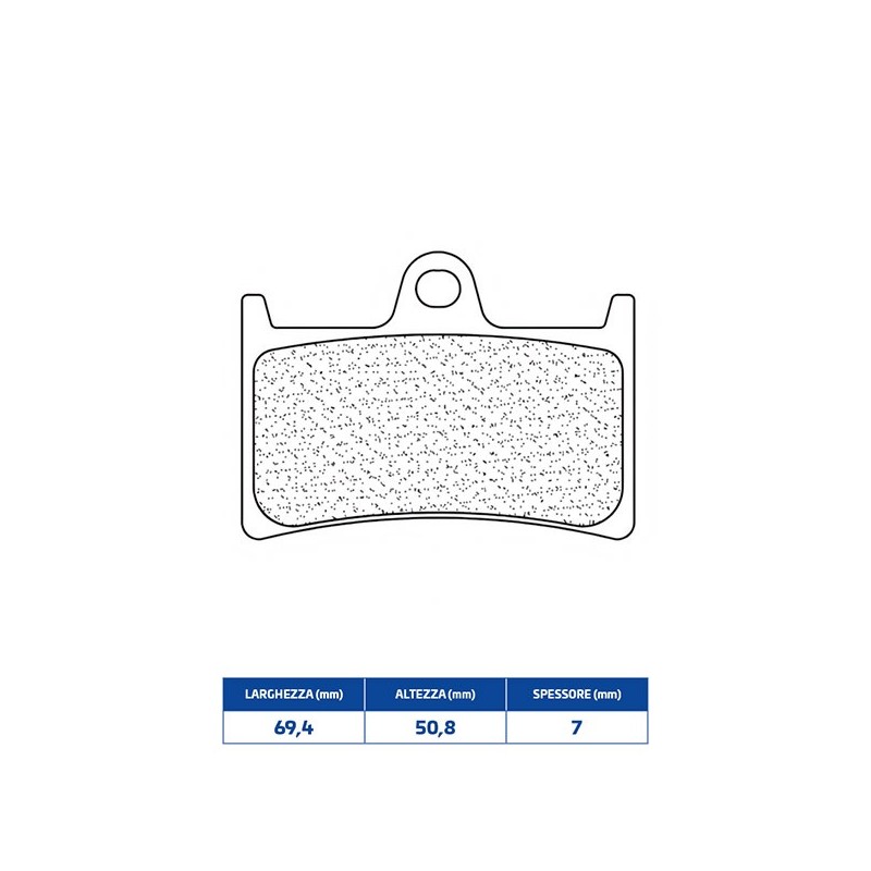 3091MSC PLAQUETTE DE FREIN AVANT DX-SX 3091MSC Yamaha XP D T Max ABS Tech Max 2020+ CL BRAKES