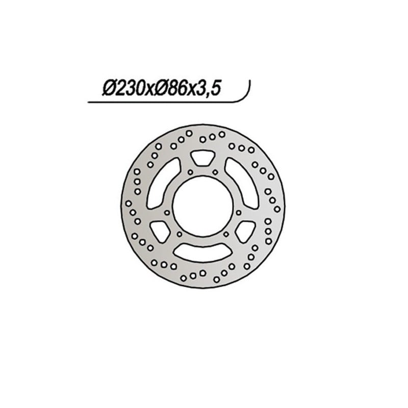 390 FRONT BRAKE DISC Yamaha TT T 1987+ NG
