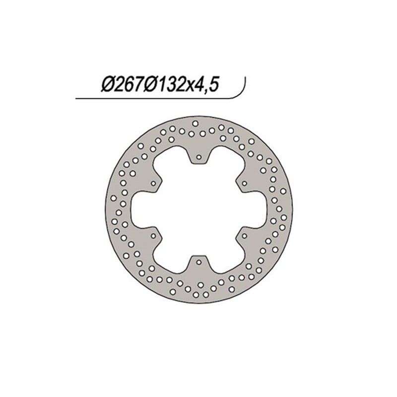 054 FRONT BRAKE DISC Yamaha XT Z Tener 1984+ NG