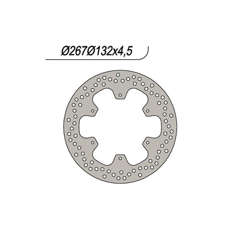 054 VORDERE BREMSSCHEIBE Yamaha XT Z Tener 1984+ NG