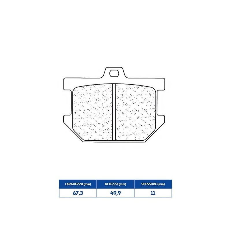 2847A3+ FRONT BRAKE PAD DX-SX 2847A3+ Yamaha XJ 1980+ CL BRAKES