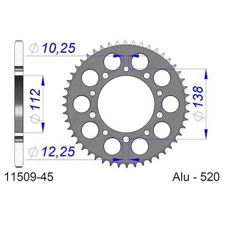 11509:45 Yamaha MT09 SP 2021+ AFAM