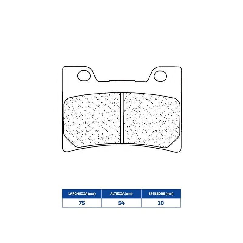 2309A3+ FRONT BRAKE PAD DX-SX 2309A3+ Yamaha FZR Genesis 1991+ CL BRAKES