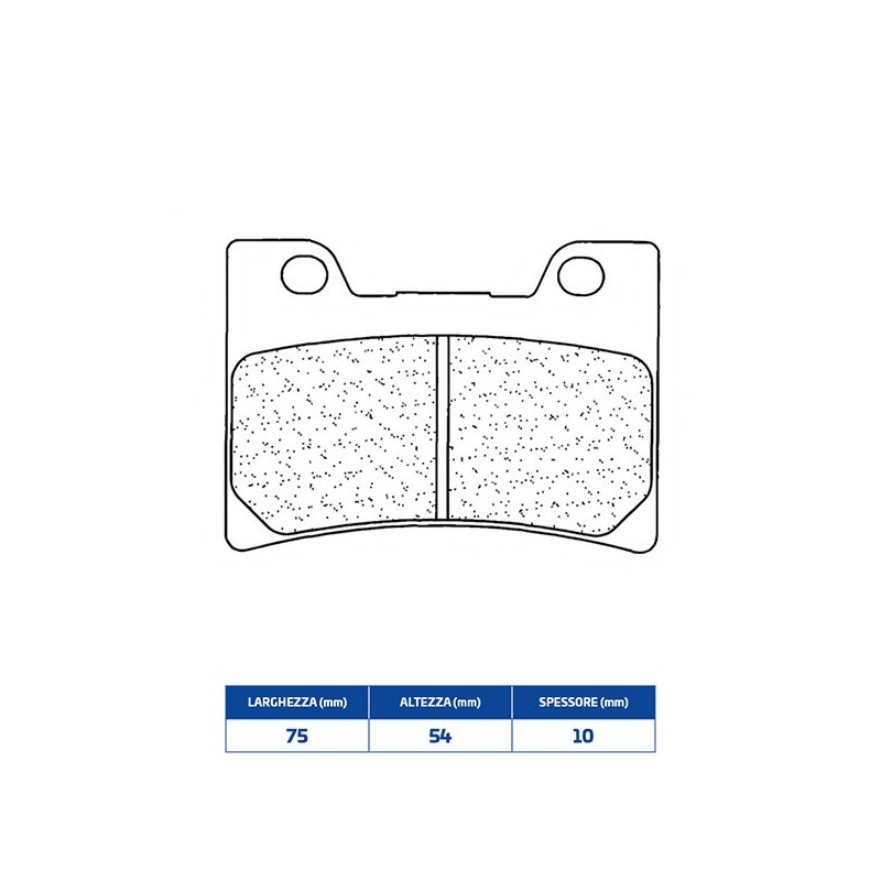 2309A3+ PLAQUETTE DE FREIN AVANT DX-SX 2309A3+ Yamaha FZR Genesis 1991+ CL BRAKES