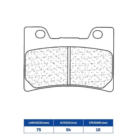2309A3+ FRONT BRAKE PAD DX-SX 2309A3+ Yamaha FZR Genesis 1991+ CL BRAKES