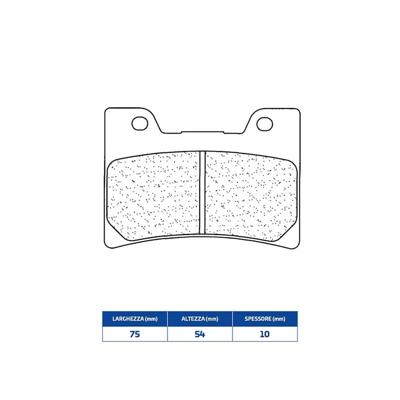 2311A3+ FRONT BRAKE PAD DX-SX 2311A3+ Yamaha FZR Genesis 1989+ CL BRAKES