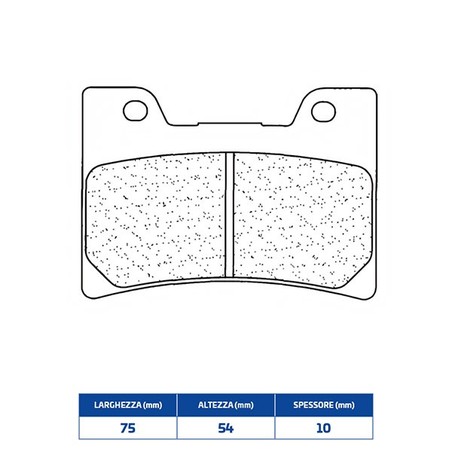 2311A3+ PLAQUETTE DE FREIN AVANT DX-SX 2311A3+ Yamaha FZR Genesis 1989+ CL BRAKES