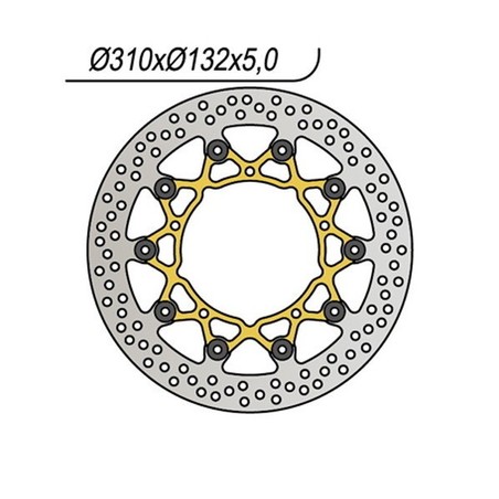 902 FRONT BRAKE DISC DX-SX Yamaha XTZ Super T N R 2010+ NG