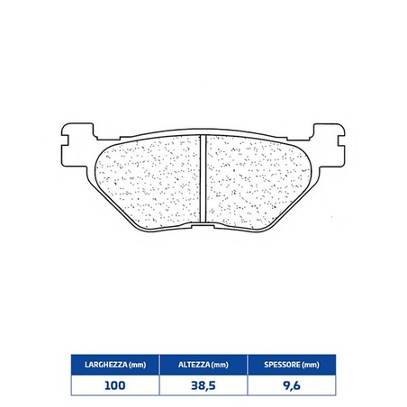 1084RX3 Klocki hamulcowe tylne 1084RX3 Yamaha XTZ Super Tenere ZE 2014+ CL BRAKES