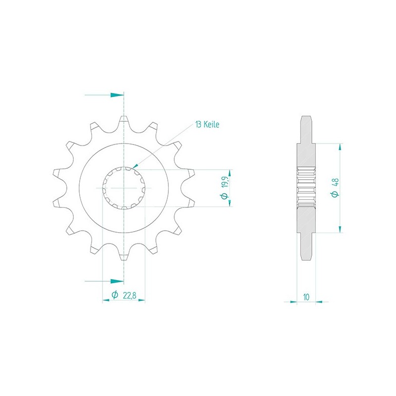 540005814 PIGNONE S AC P520-D14 Zontes R1 350 2024+ SGR - GENERICO