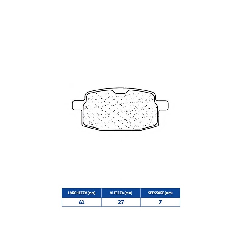 3029MSC KLOCKI HAMULCOWE PRZEDNIE 3029MSC Adly Jet 2T 1999+ CL BRAKES