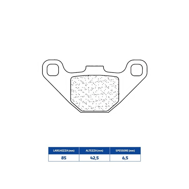 3022MSC PASTILLA DE FRENO DELANTERA 3022MSC Aprilia Street 2010+ CL BRAKES