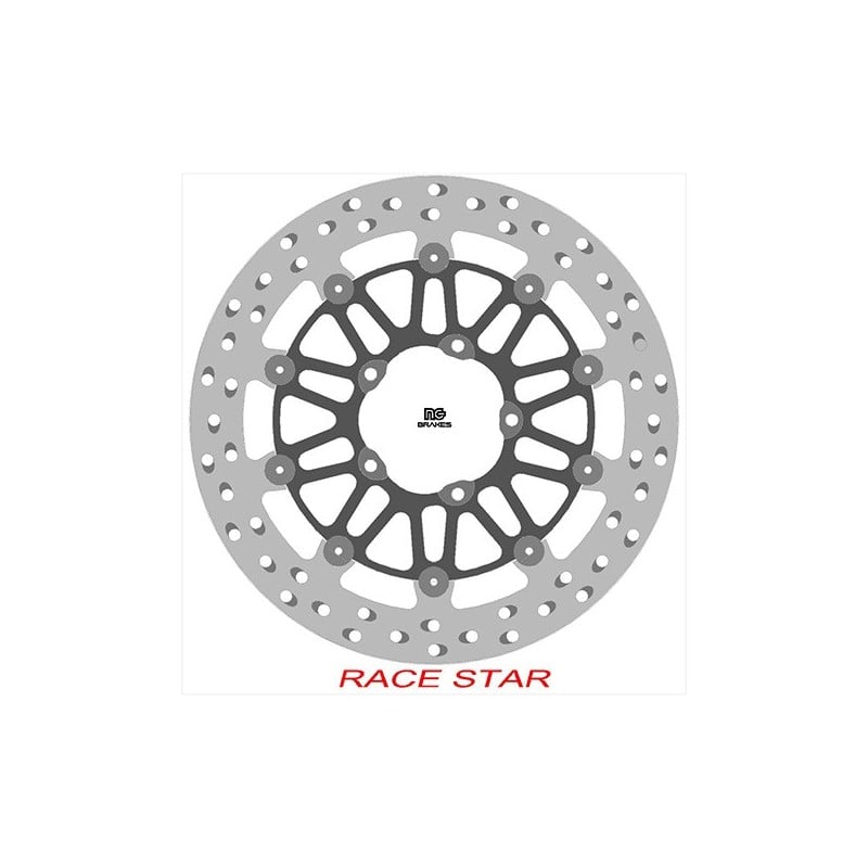 2160ZG RACING BRAKE DISC FRONT RH-LH Aprilia AF1 Futura 1991+ NG