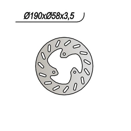 023 DISQUE DE FREIN AVANT Aprilia Habana Retr 1999+ NG