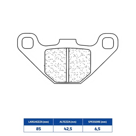 2469A3+ Klocki hamulcowe tylne 2469A3+ Aprilia E5 2017+ CL BRAKES