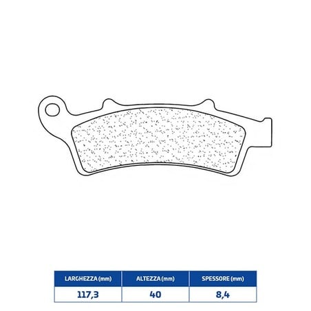 3056MSC PLAQUETTE DE FREIN AVANT 3056MSC Aprilia Atlantic IE E3 2010+ CL BRAKES