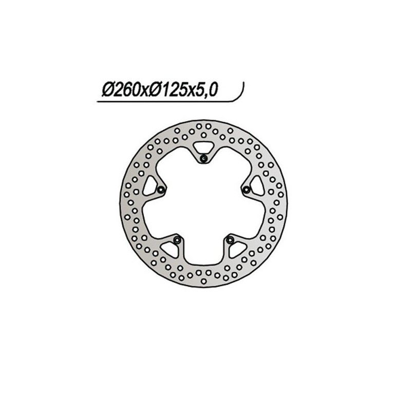 1001 FRONT BRAKE DISC Aprilia SR Max IE E3 2011+ NG