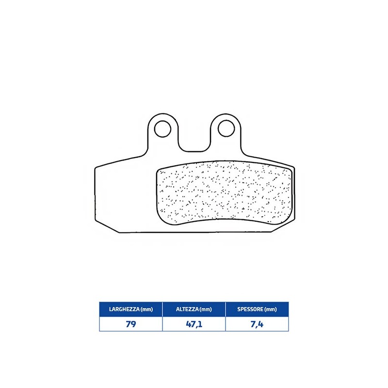 3072MSC FRONT BRAKE PAD DX 3072MSC Aprilia Atlantic IE E2 2001+ CL BRAKES