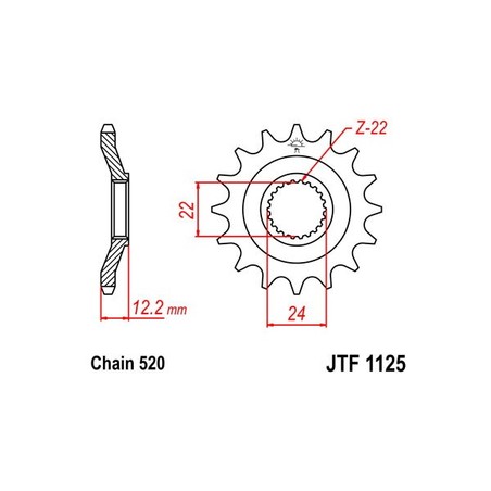 546130217 Aprilia ETX Tuareg 1988+ SGR - SPROCKETS