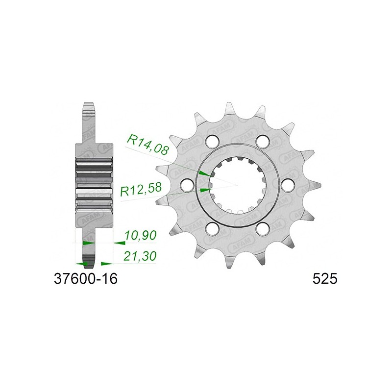 37600:16 Aprilia Shiver GT 2009+ AFAM