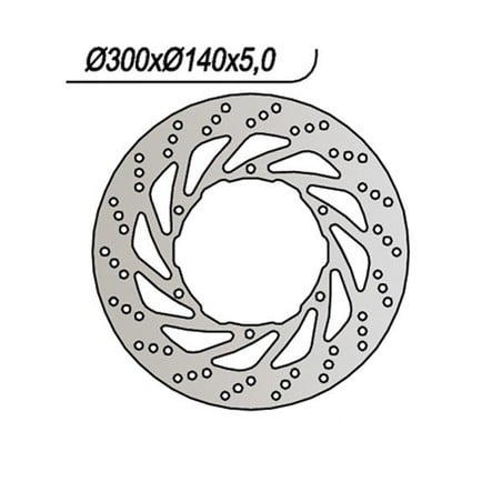 1091 FRONT BRAKE DISC DX-SX Aprilia ETV Caponord 2004+ NG