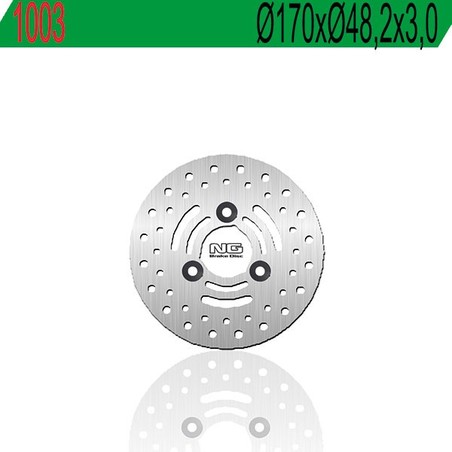 1003 VORDERE BREMSSCHEIBE DX Arctic Cat DVX 2004+ NG
