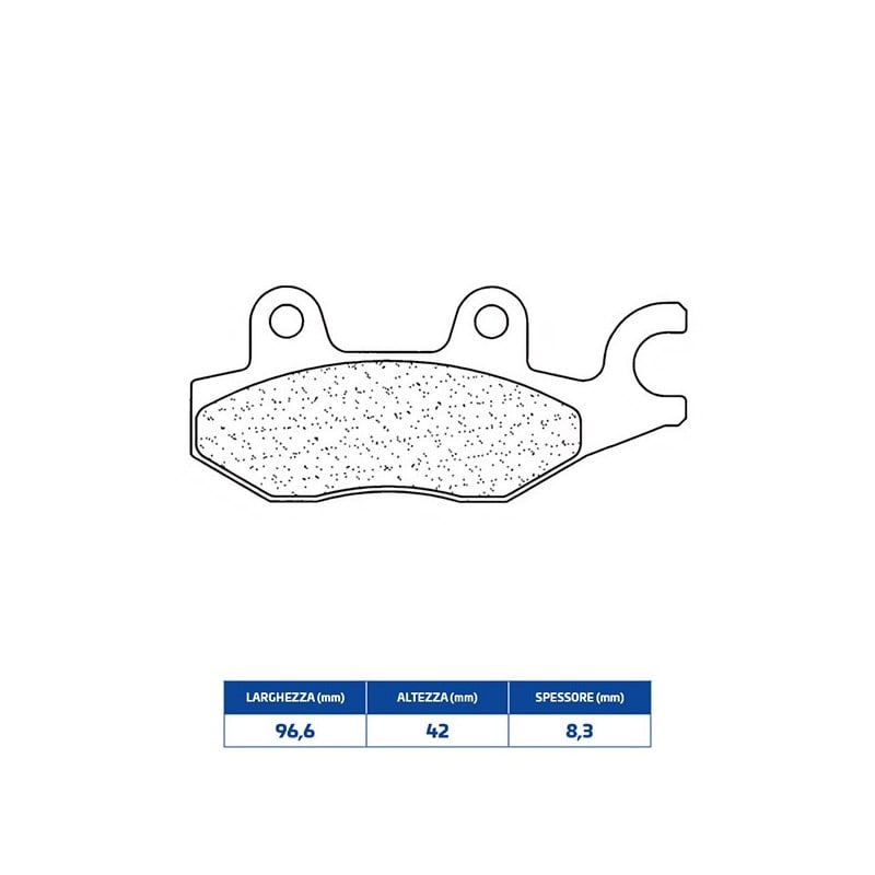3036SC FRONT BRAKE PAD DX 3036SC Benelli Caff Nero 2008+ CL BRAKES