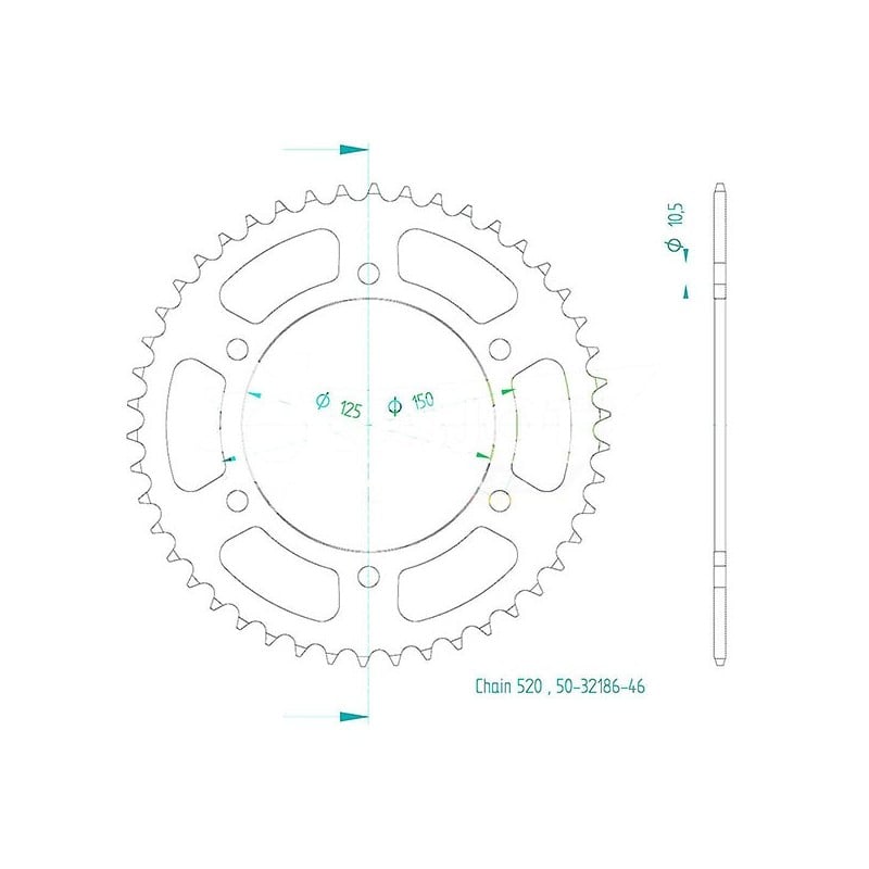 540004546 Benelli TRK 702 2023+ SGR - GENERICO