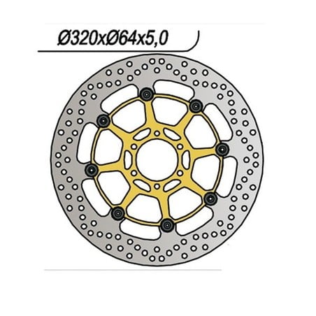 1060 FRONT BRAKE DISC DX-SX Benelli Tornado TRE LE RS 2000+ NG