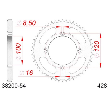 38200:54 Betamotor RE 2008+ AFAM